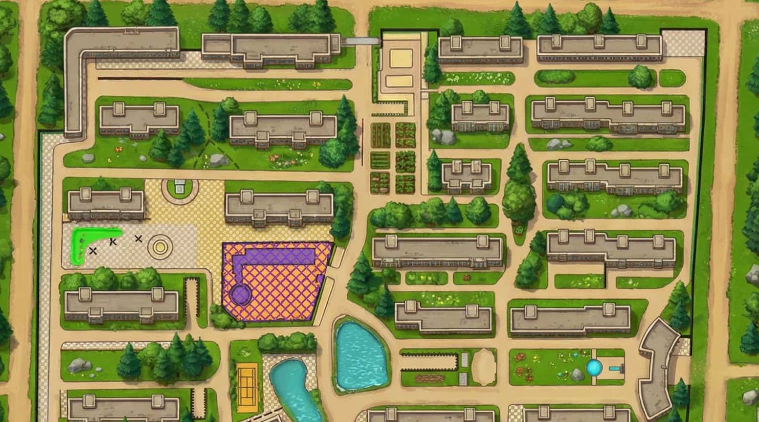 Outdoor contact scene